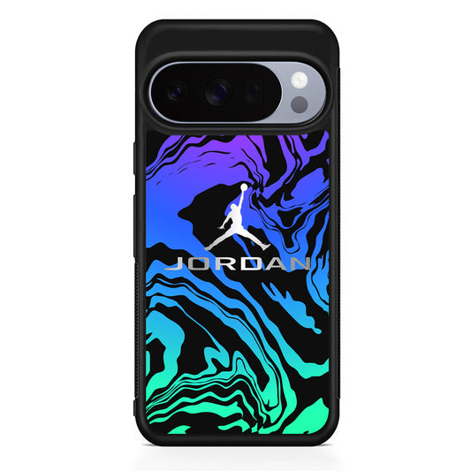 Air Jordan Silver Gradation Google Pixel 10 Pro Case | Slim Google Pixel 10 Pro Rubber Case