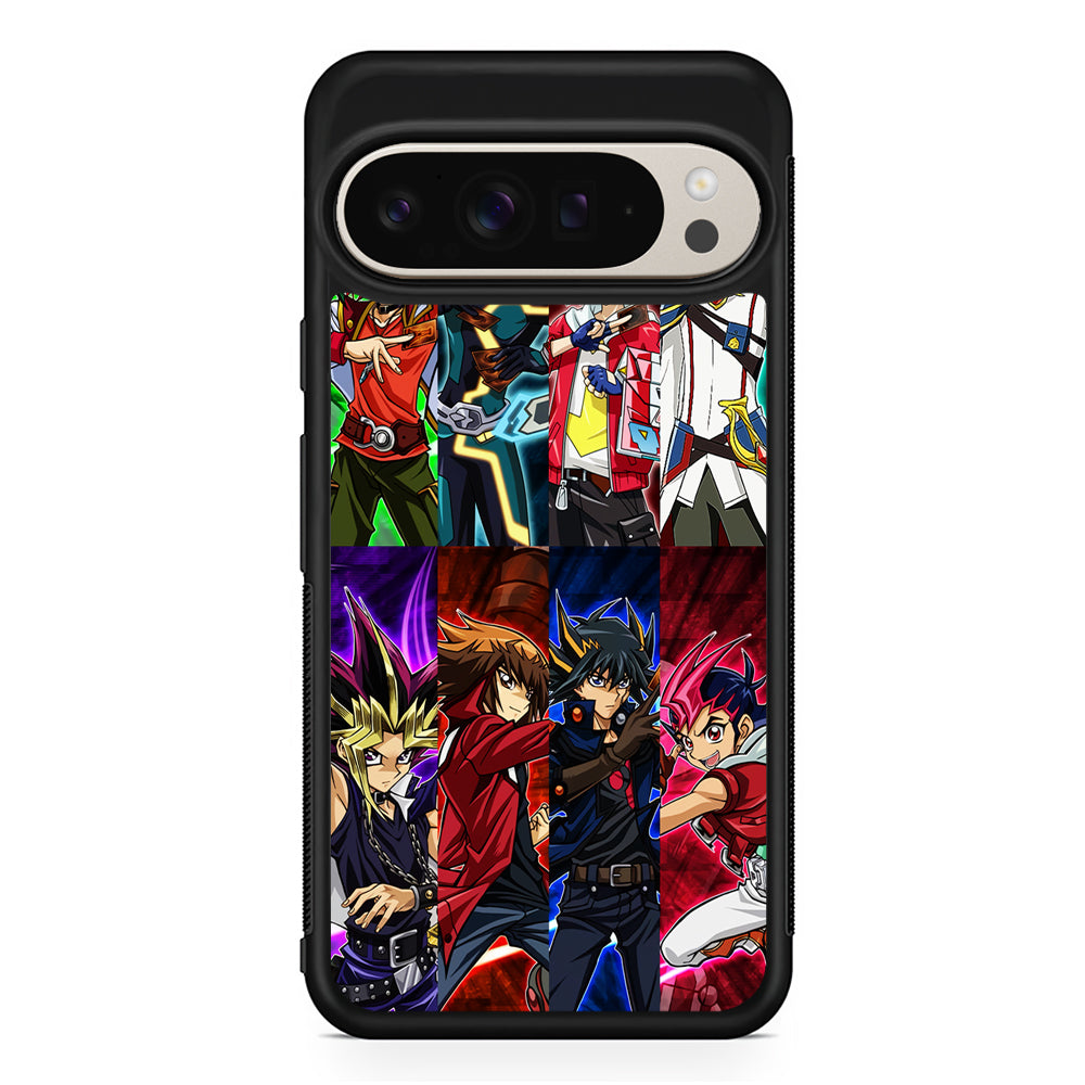 Yu-Gi-Oh All Main Character Google Pixel 9 Pro Case | Slim Protective Cover