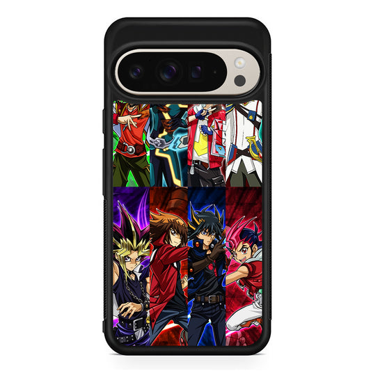 Yu-Gi-Oh All Main Character Google Pixel 9 Pro Case | Slim Protective Cover