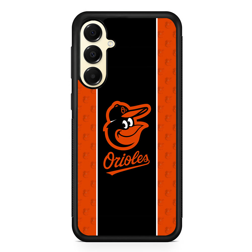 MLB Baltimore Orioles Team Samsung Galaxy A16 Case | Slim Rubber Samsung Galaxy A16 Case