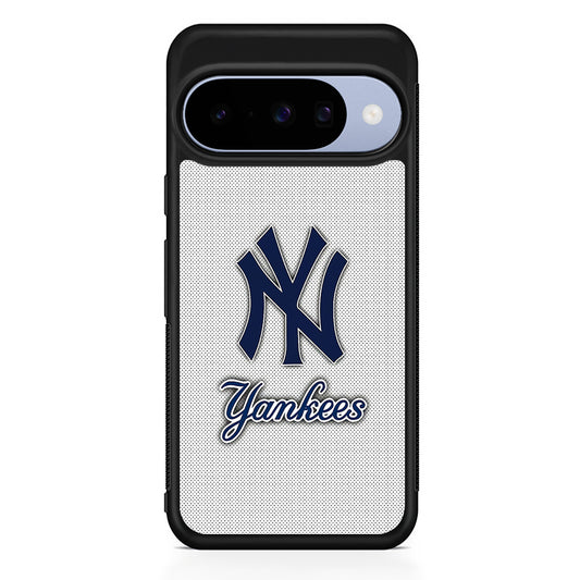 MLB New York Yankees Team Google Pixel 10 Case | Google Pixel 10 Rubber Protective Case