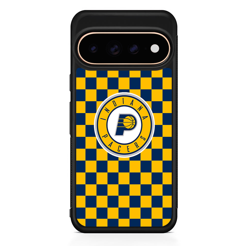 NBA Indiana Pacers Plaid Google Pixel 11 Pro Case - Stylish Protective Phone Case