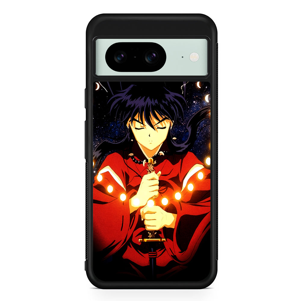 Inuyasha Moon Phases Google Pixel 8 Case | Durable Protective Cover for Google Pixel 8