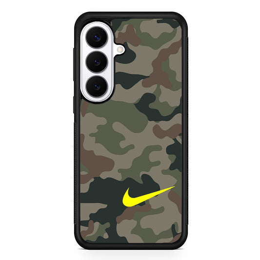 Nike Camo Yellow Alert Samsung Galaxy S26 Plus Case | Stylish Protective Cover for Samsung Galaxy S26 Plus
