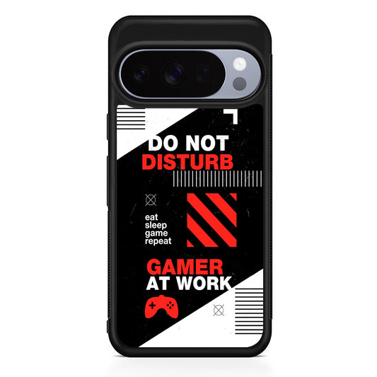 Caution and Do Not Disturb Google Pixel 10 Pro Case | Slim Google Pixel 10 Pro Rubber Case