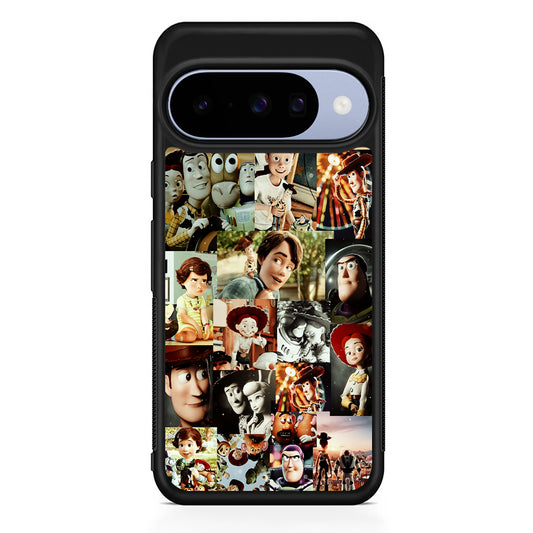 Toy Story Aesthetic Vintage Google Pixel 10 Case | Google Pixel 10 Rubber Protective Case