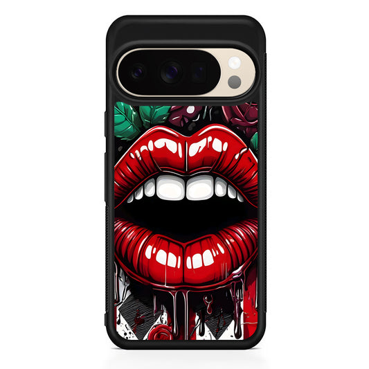 Sexy Big Lips Closeup Google Pixel 10 Pro XL Case | Slim Google Pixel 10 Pro XL Protective Case