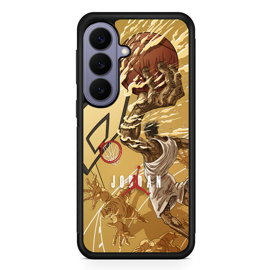 Air Jordan Golden Chance Samsung Galaxy S26 Case | Slim Protective Rubber Case for Samsung S26