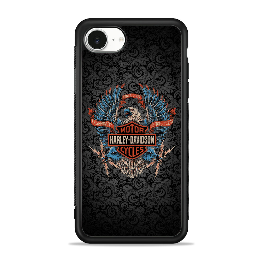 Harley Davidson Eagle Energy iPhone 16e Case - Slim Silicone Case