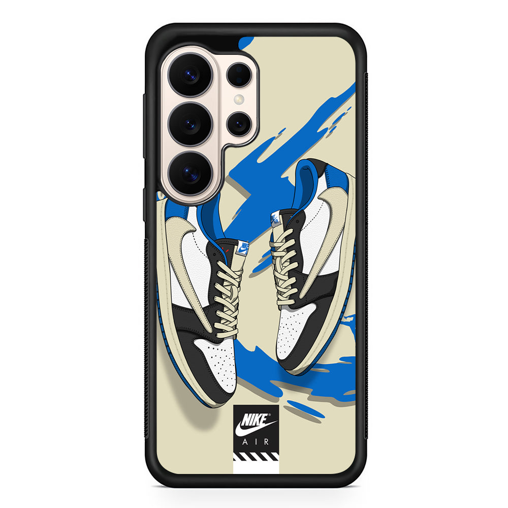 Nike Blue Whirlwind Samsung Galaxy S26 Ultra Case | Slim Everyday Protection for Galaxy S26 Ultra