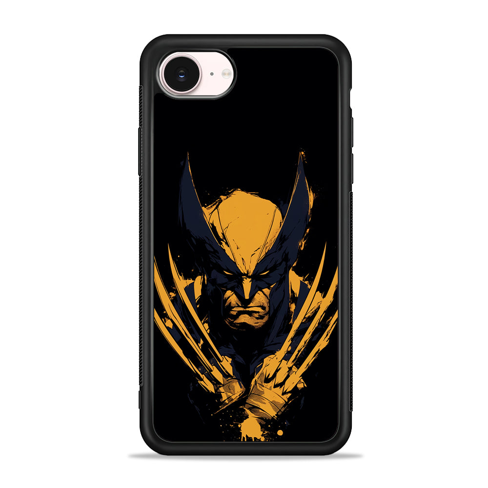 Wolverine Black and Yellow iPhone 17e Case - Silicone Case