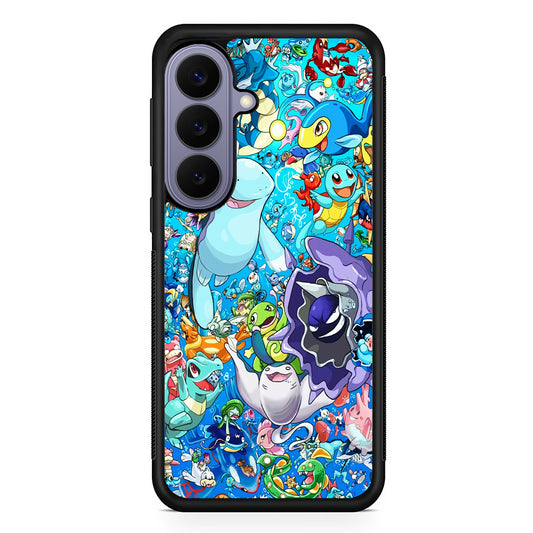Pokemon Water Samsung Galaxy S26 Case | Durable Rubber Case for Samsung Galaxy S26