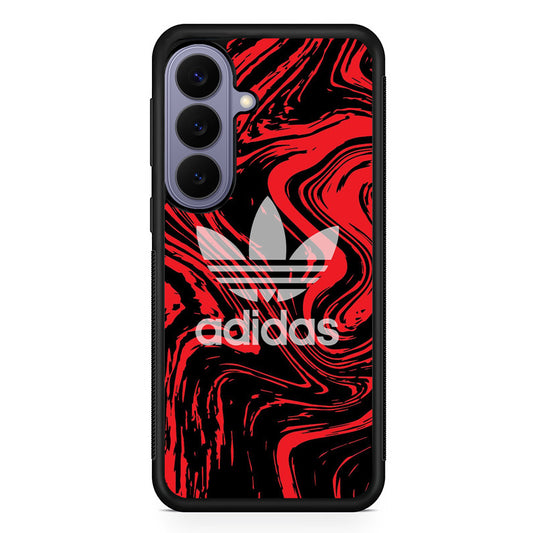 Adidas Lava Flow Samsung Galaxy S26 Case | Slim Protective Rubber Case for Samsung S26