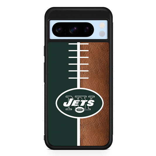 NFL New York Jets Logo Google Pixel 8 Pro Case | Slim Rubber Case for Google Pixel 8 Pro