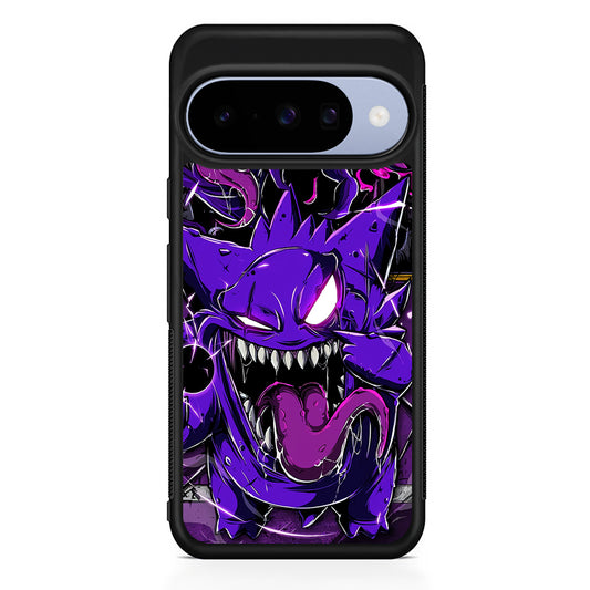 Pokemon Evil Gengar Google Pixel 10 Case | Google Pixel 10 Rubber Protective Case