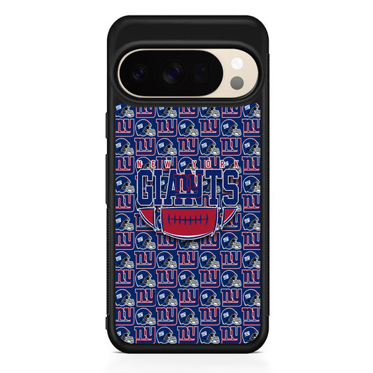 NFL New York Giants Wall Patern Google Pixel 10 Pro XL Case | Slim Google Pixel 10 Pro XL Protective Case