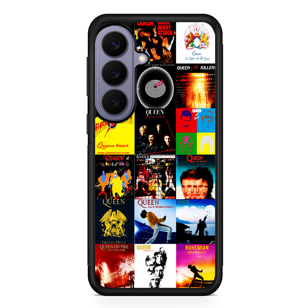 Queen Album Aesthetic Samsung Galaxy S26 Case | Durable Rubber Case for Samsung Galaxy S26