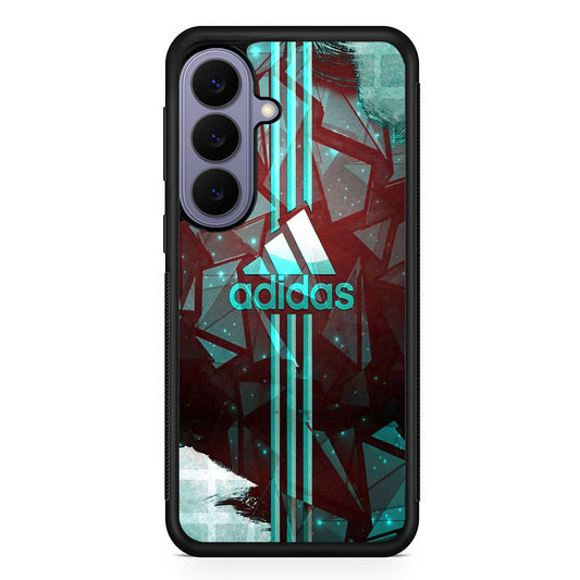 Adidas Green Light Abstract Samsung Galaxy S26 Case | Slim Protective Rubber Case for Samsung S26