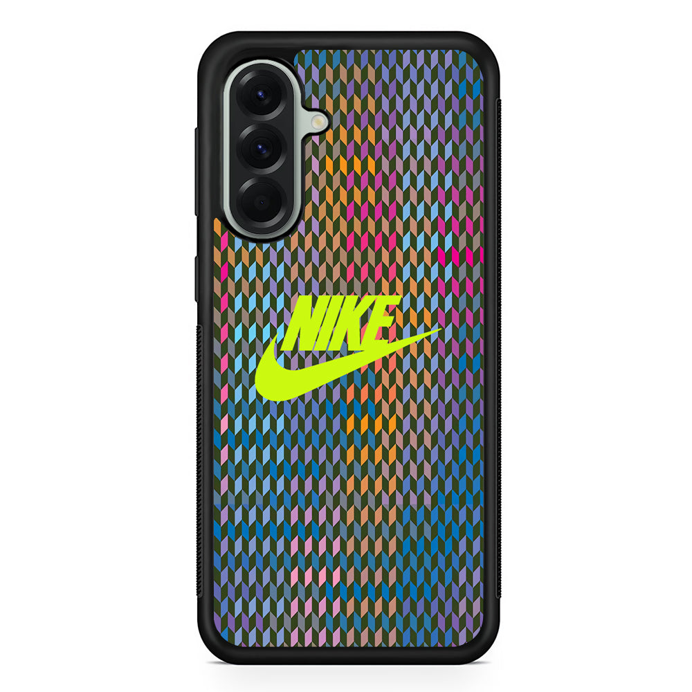 Nike Square Illusion Samsung Galaxy A56 Case | Durable Samsung Galaxy A56 Cover