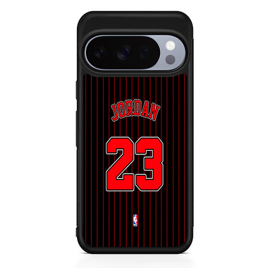 Michael Jordan Jersey 23 Google Pixel 10 Pro Case | Slim Google Pixel 10 Pro Rubber Case