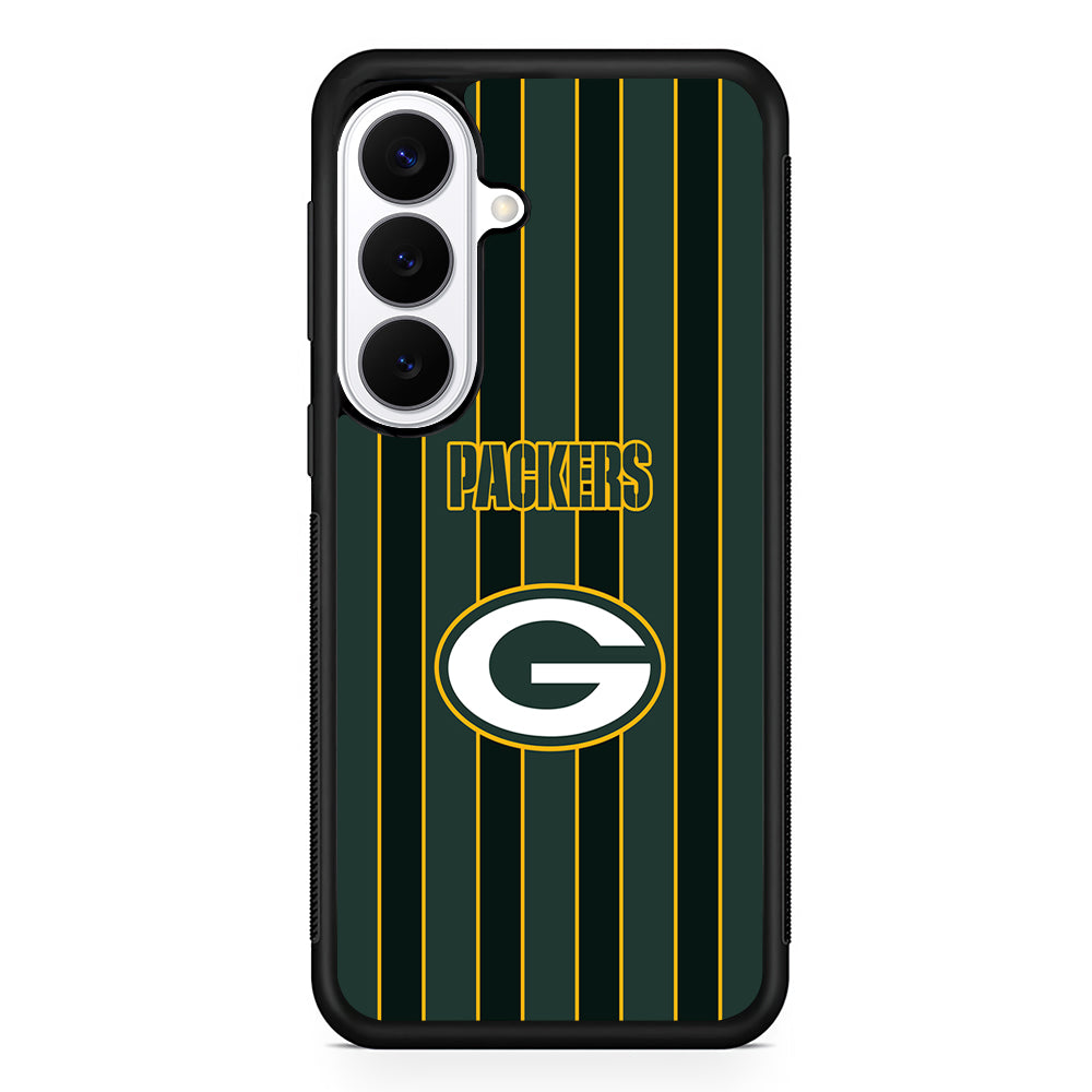 NFL Green Bay Packers Yellow Line Samsung Galaxy S26 Plus Case | Slim Protective Cover for Samsung Galaxy S26 Plus