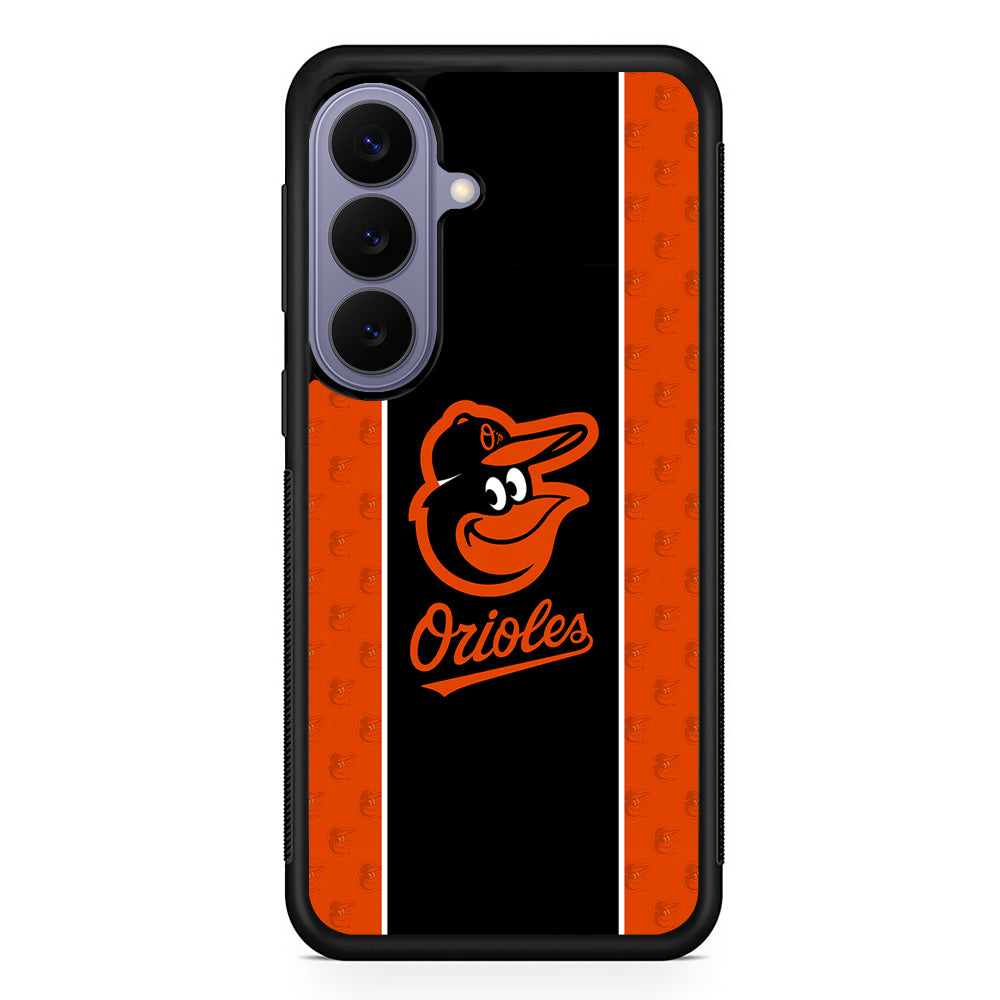 MLB Baltimore Orioles Team Samsung Galaxy S26 Case | Durable Rubber Case for Samsung Galaxy S26