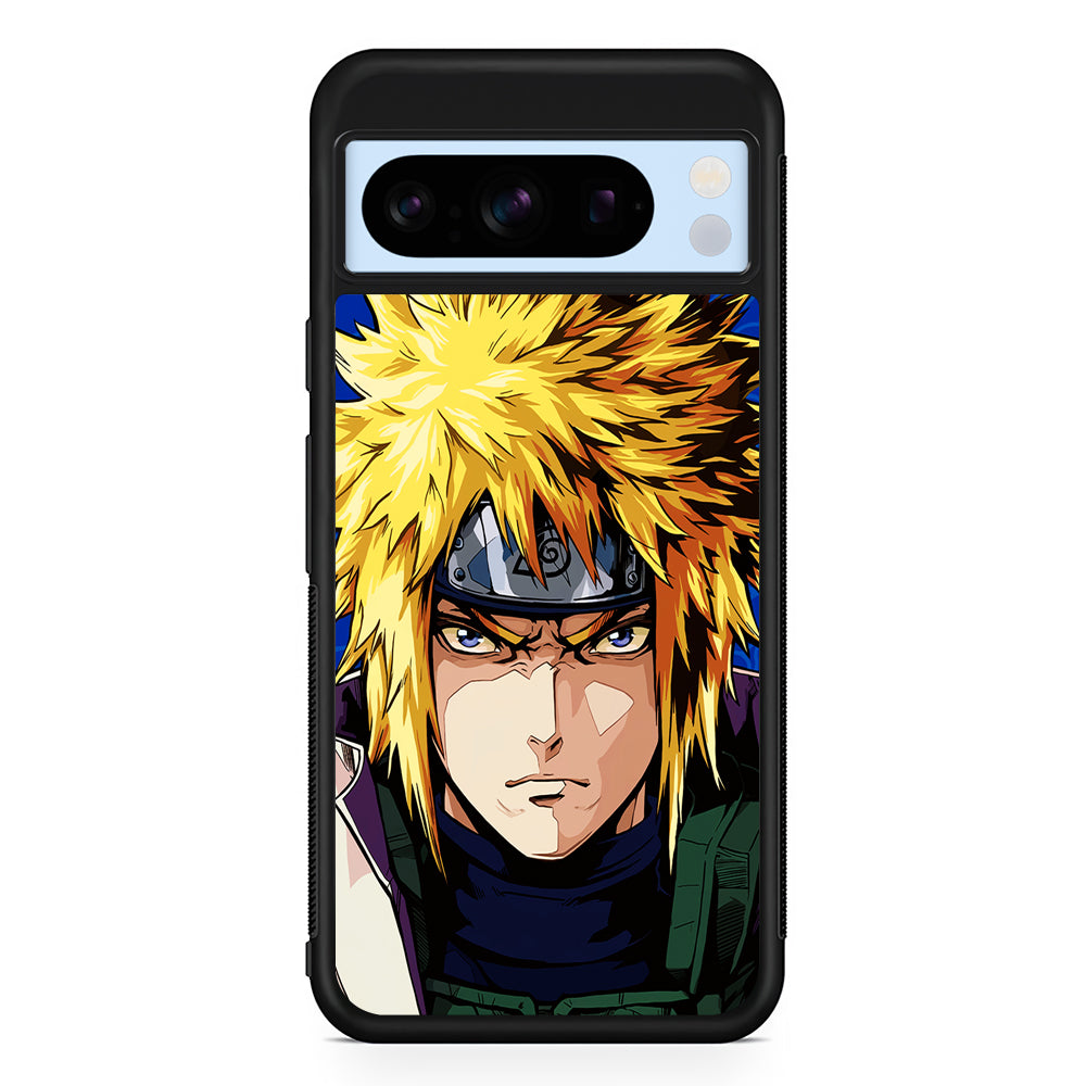 Naruto Minato Namikaze Angry Google Pixel 8 Pro Case | Slim Rubber Case for Google Pixel 8 Pro