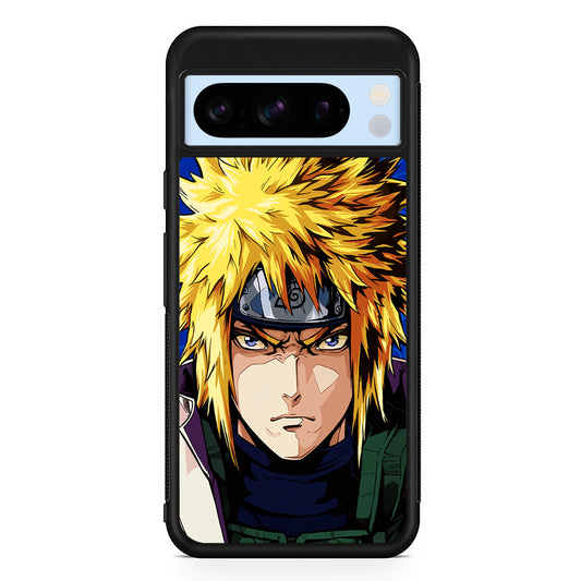 Naruto Minato Namikaze Angry Google Pixel 8 Pro Case | Slim Rubber Case for Google Pixel 8 Pro