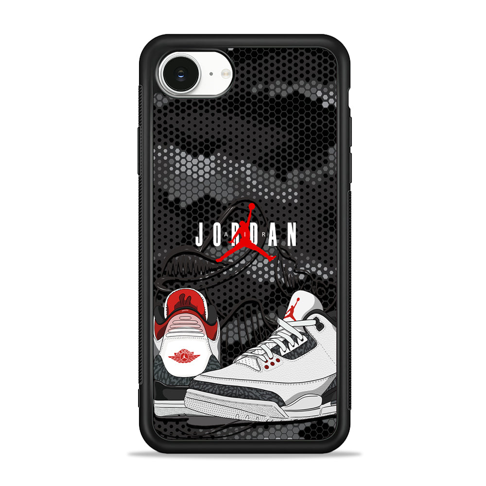 Air Jordan Shoes Next Chapter iPhone 16e Case - Slim Silicone Case