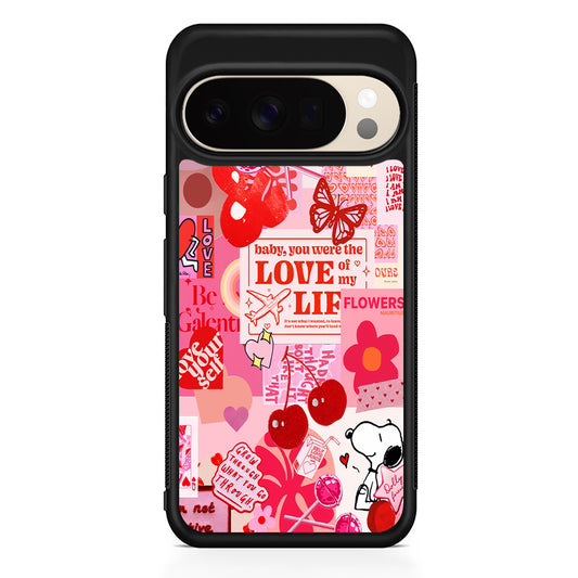 Valentine’s Day Aesthetic Google Pixel 10 Pro XL Case | Slim Google Pixel 10 Pro XL Protective Case