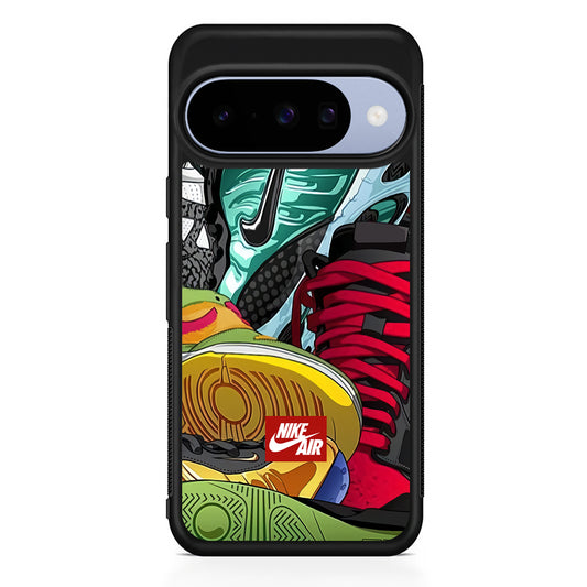 Nike Running Trip Google Pixel 10 Case | Google Pixel 10 Rubber Protective Case