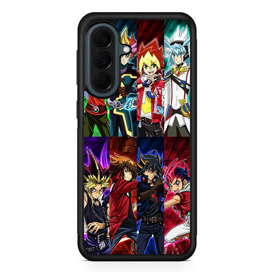 Yu-Gi-Oh All Main Character Samsung Galaxy A37 Case | Samsung Galaxy A37 Rubber Phone Case