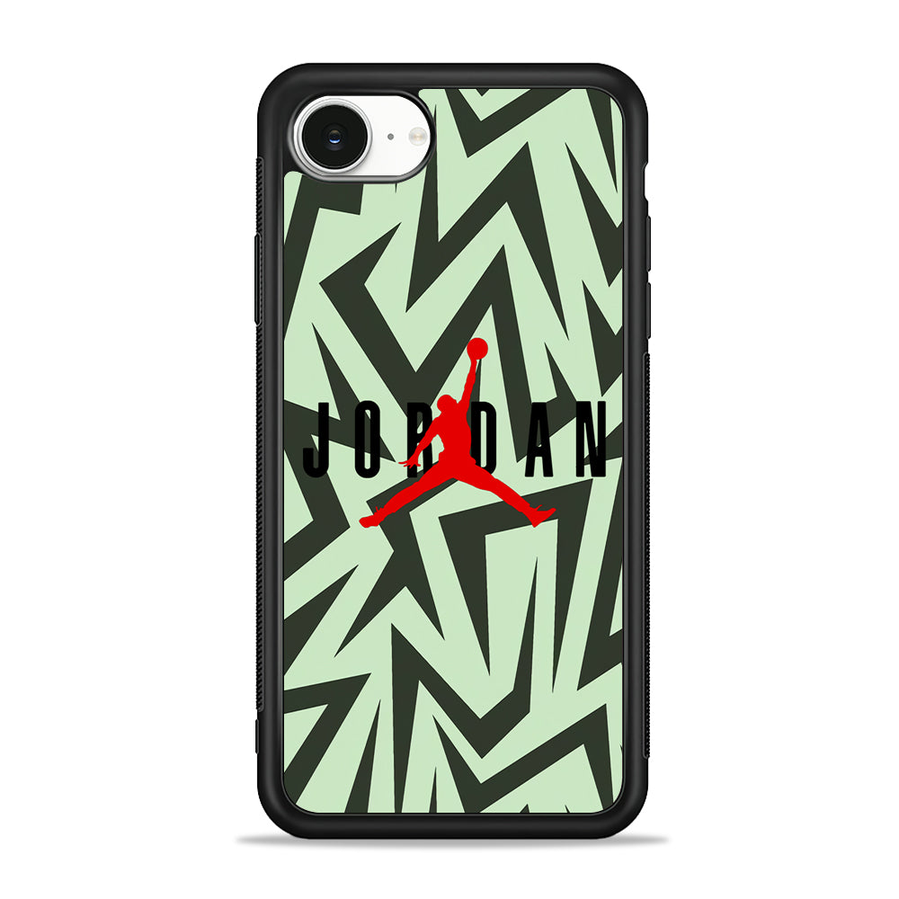 Air Jordan Shape Of Abstract iPhone 16e Case - Slim Silicone Case