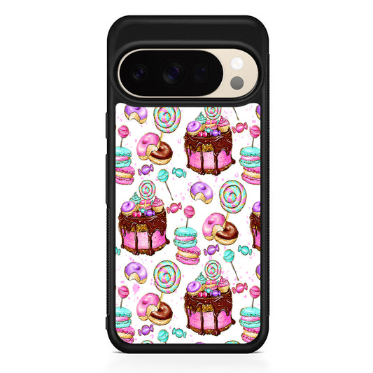 Delicious Donuts Cakes Candy Google Pixel 10 Pro XL Case | Slim Google Pixel 10 Pro XL Protective Case