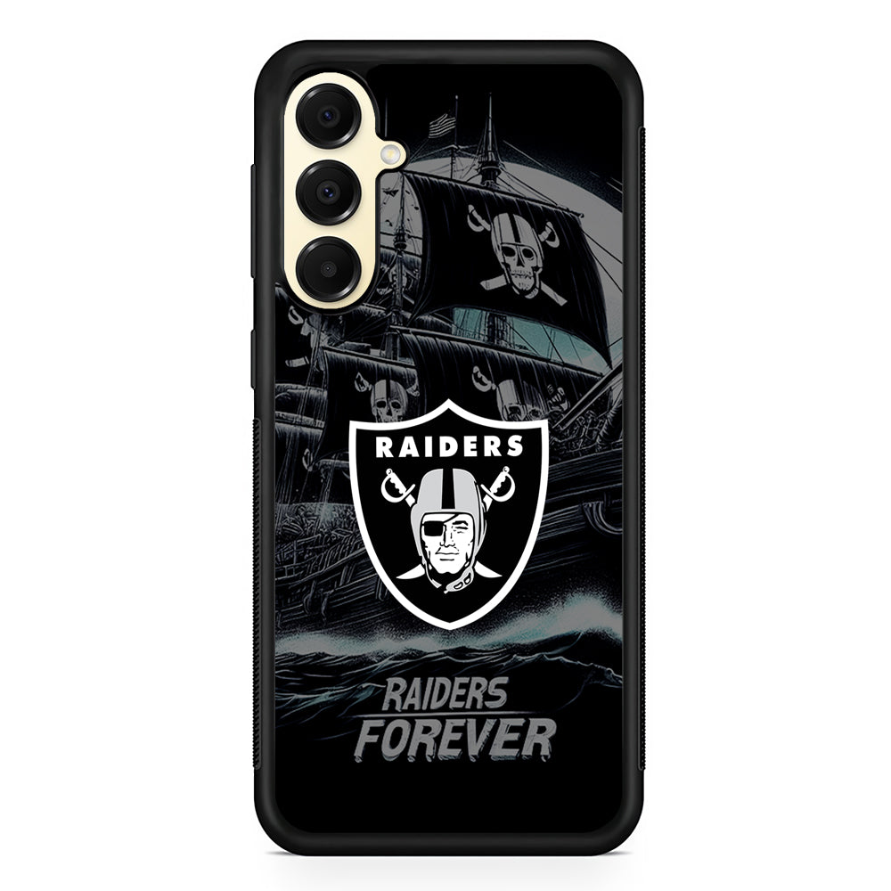 NFL Las Vegas Raiders Forever Samsung Galaxy A16 Case | Slim Rubber Samsung Galaxy A16 Case