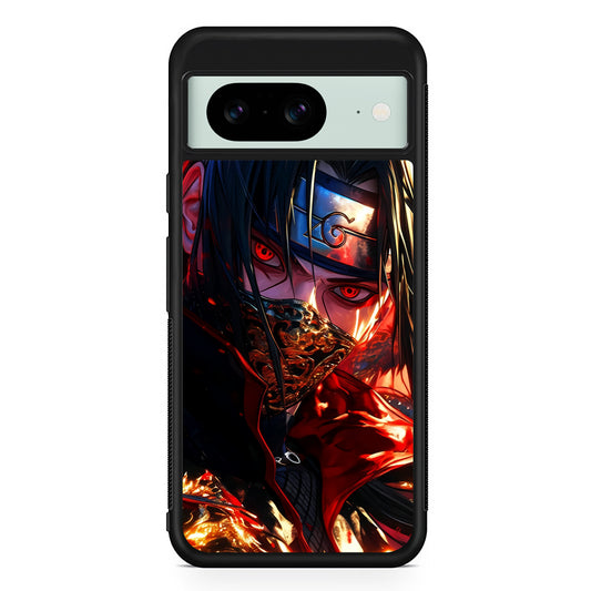 Itachi Uchiha Using a Mask Google Pixel 8 Case | Durable Protective Cover for Google Pixel 8