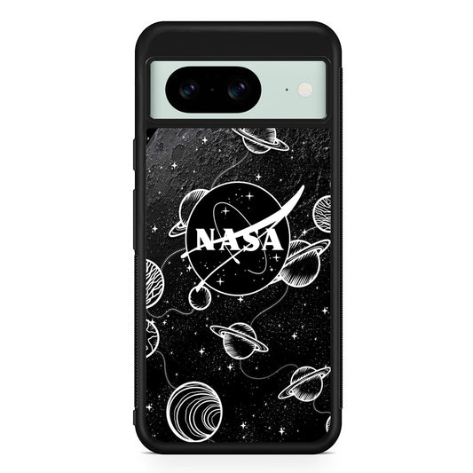 Nasa Shadow of The Moon Google Pixel 8 Case | Durable Protective Cover for Google Pixel 8
