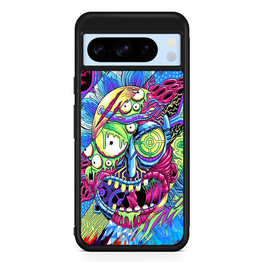 Rick Colour Trippy Google Pixel 8 Pro Case | Slim Rubber Case for Google Pixel 8 Pro