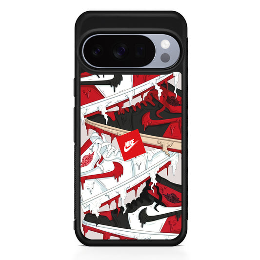 Nike Melt and Drip Google Pixel 10 Pro Case | Protective Google Pixel 10 Pro Cover