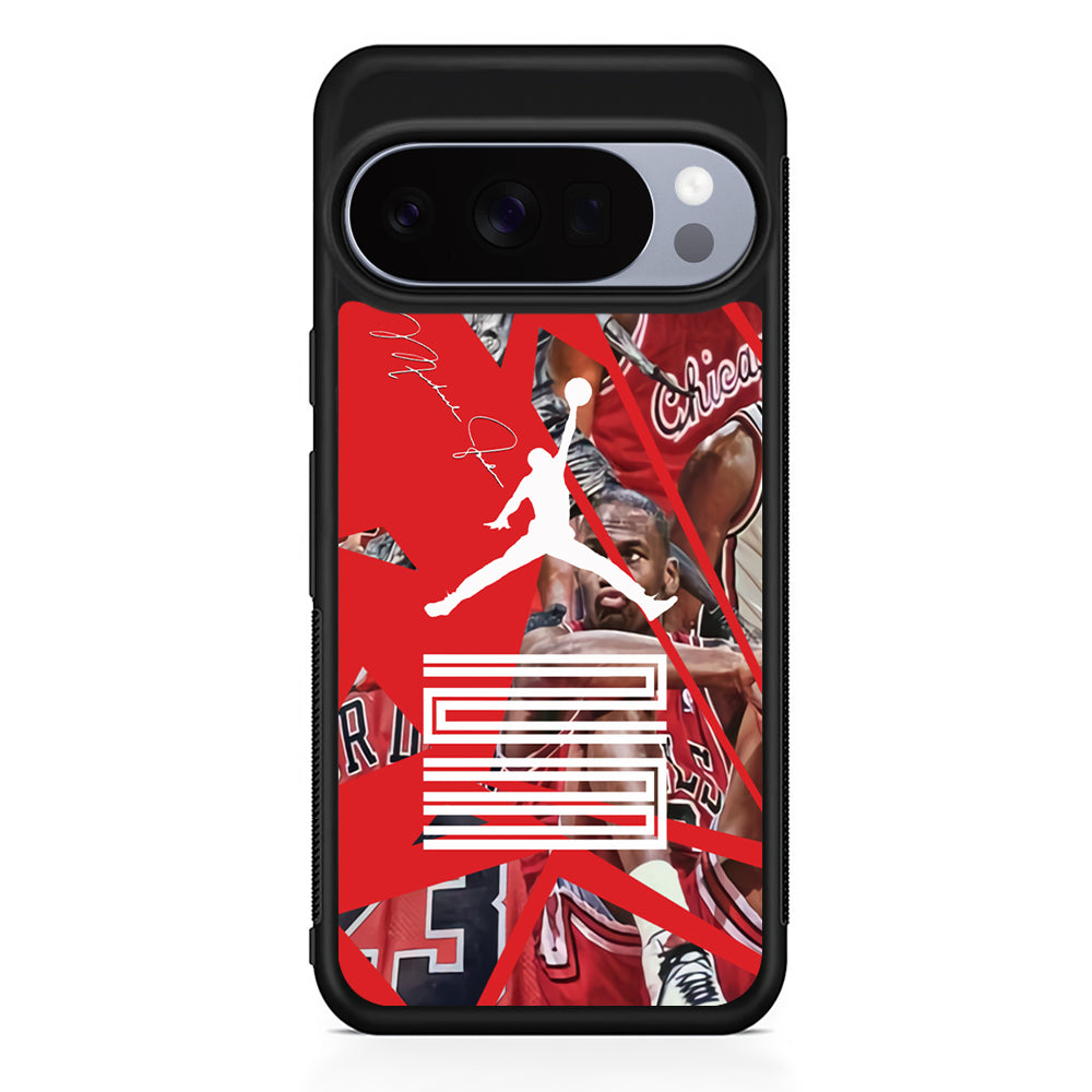 Air Jordan Spirit of Soul Google Pixel 10 Pro Case | Slim Google Pixel 10 Pro Rubber Case