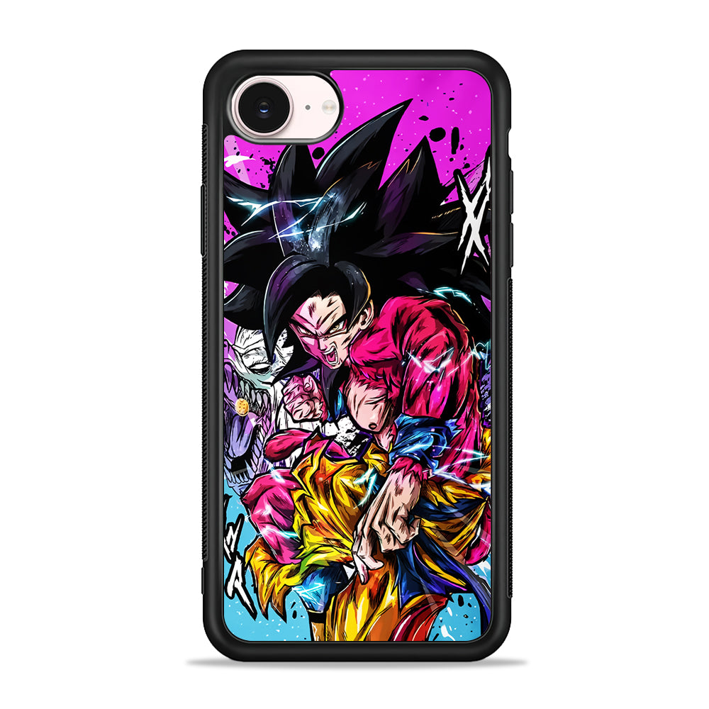Goku SS4 Dragon Ball Z iPhone 17e Case - Silicone Case