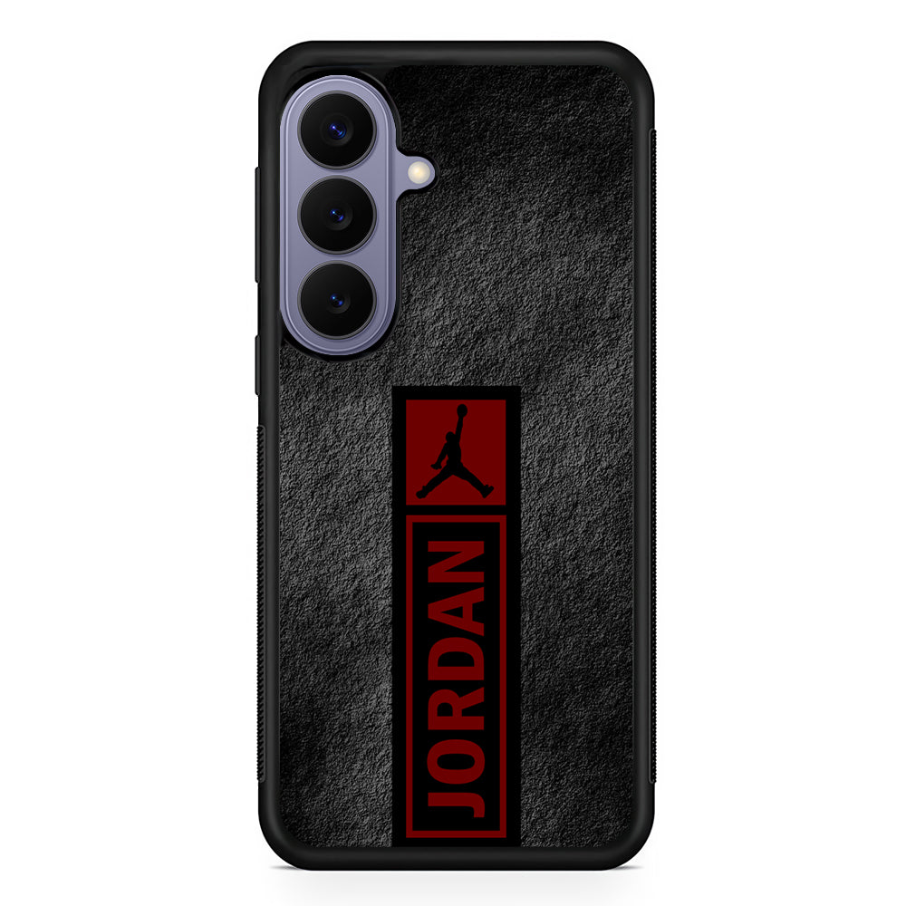 Air Jordan Grey Abstract Samsung Galaxy S26 Case | Slim Protective Rubber Case for Samsung S26