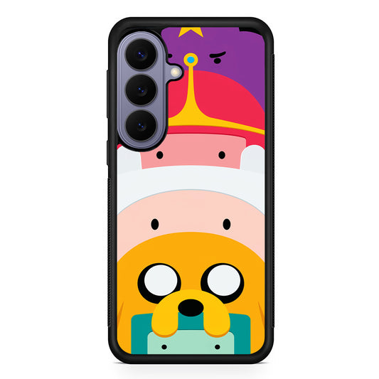 Adventure Time Family Samsung Galaxy S26 Case | Durable Rubber Case for Samsung Galaxy S26