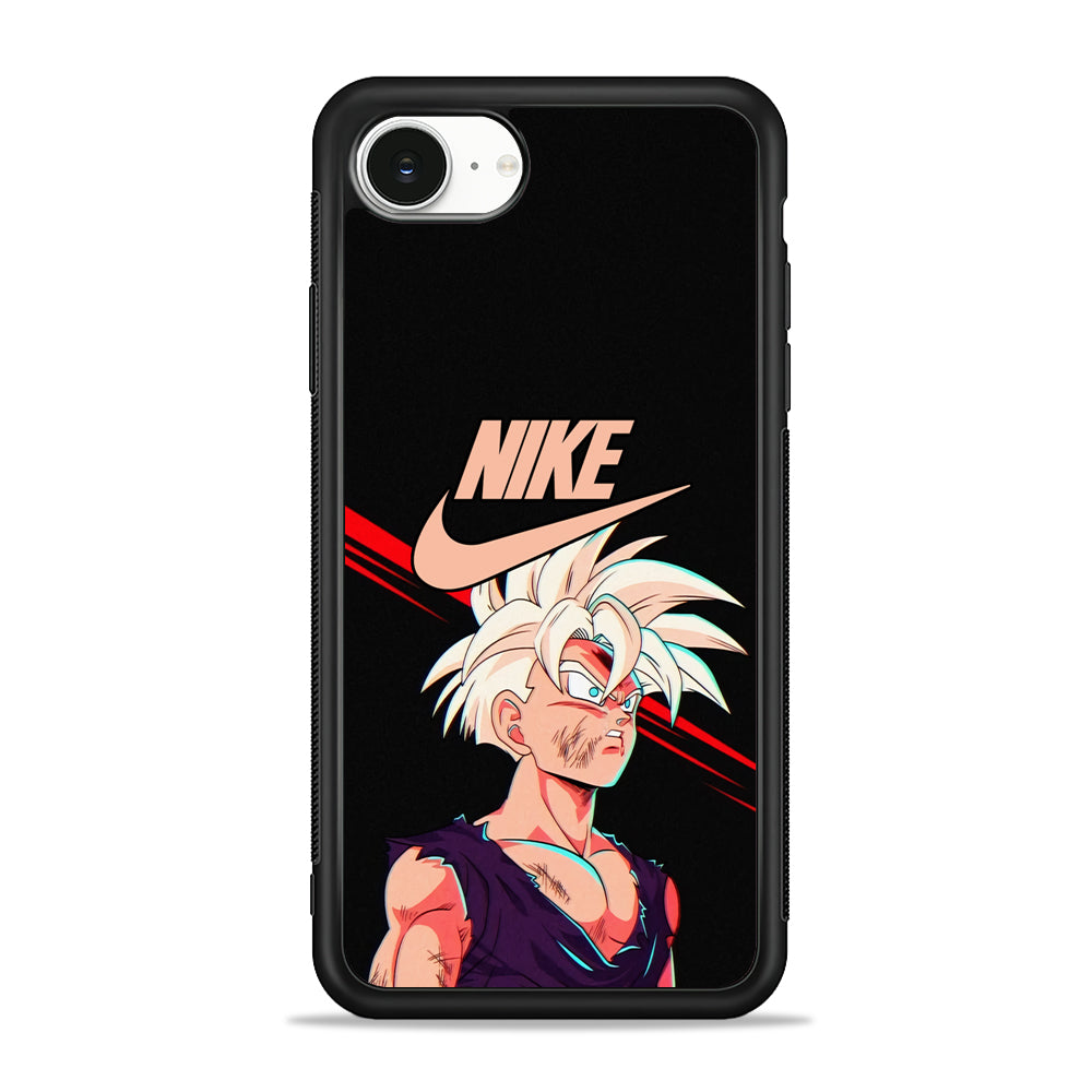 Nike Goku Angry iPhone 16e Case - Slim Silicone Case