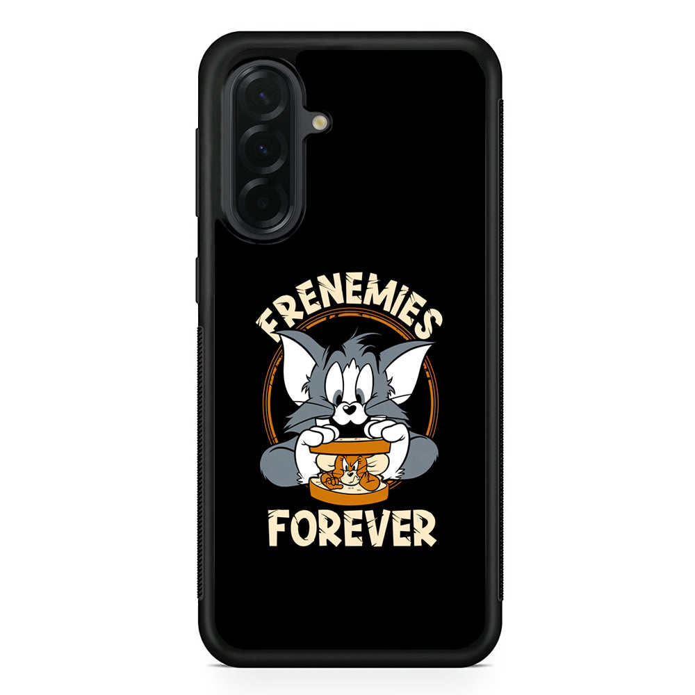 Tom and Jerry Frenemies Forever Samsung Galaxy A36 Case | Protective Rubber Cover