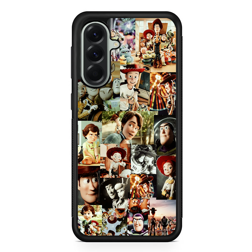 Toy Story Aesthetic Vintage Samsung Galaxy A56 Case | Samsung Galaxy A56 Protective Rubber Case