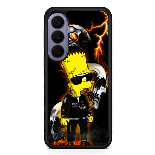 Bart Simpson Bad Boy Samsung Galaxy S26 Case | Durable Rubber Case for Samsung Galaxy S26