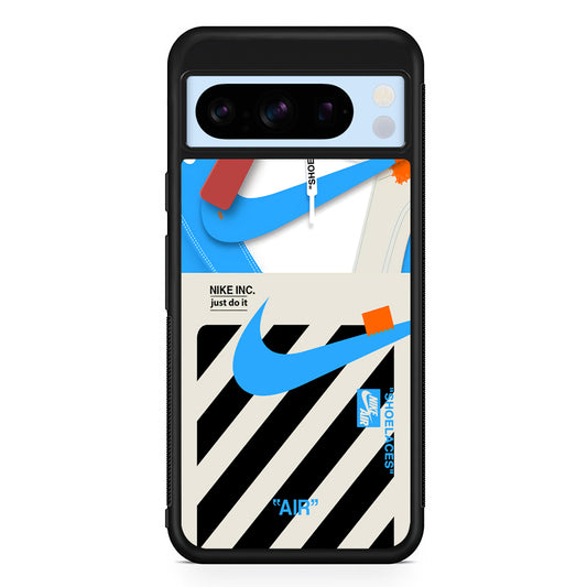 Nike Shoelaces Top Seal Google Pixel 8 Pro Case | Premium Protective Case for Google Pixel 8 Pro