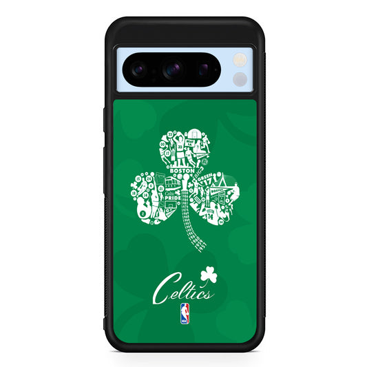 NBA Boston Celtics Logo Google Pixel 8 Pro Case | Slim Rubber Case for Google Pixel 8 Pro