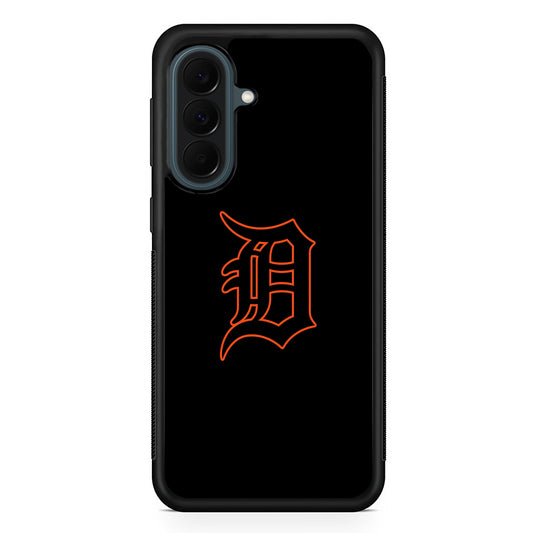MLB Detroit Tigers Team Samsung Galaxy A37 Case | Samsung Galaxy A37 Rubber Phone Case
